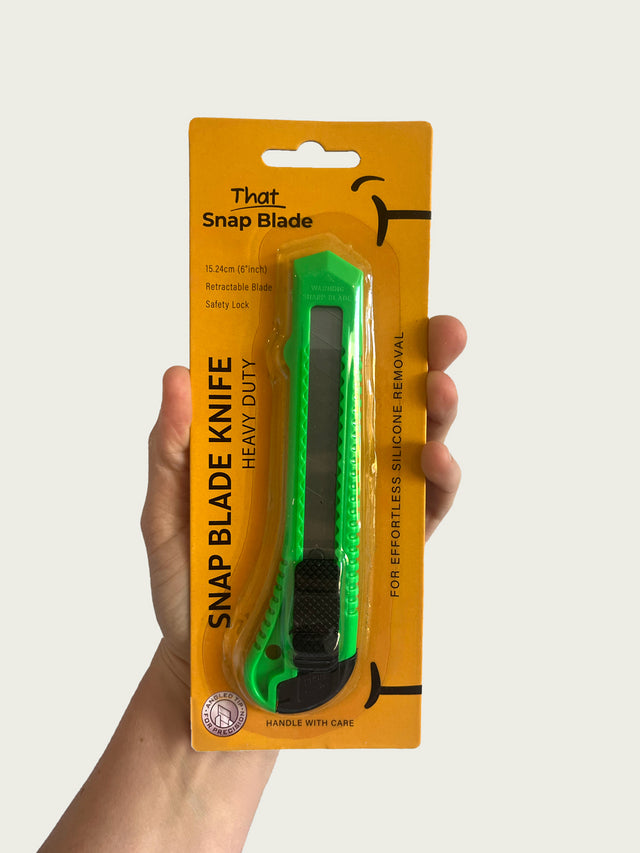 COMING SOON - Silicone Removal Snap Blade